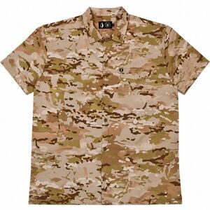 TACHUNTFISH MC Arid Mojito Camo Short Sleeve Button Down Shirt Mens 4XL NEW